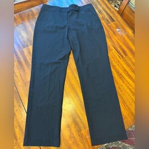 Calvin Klein black dress pants wide leg pockets size 10